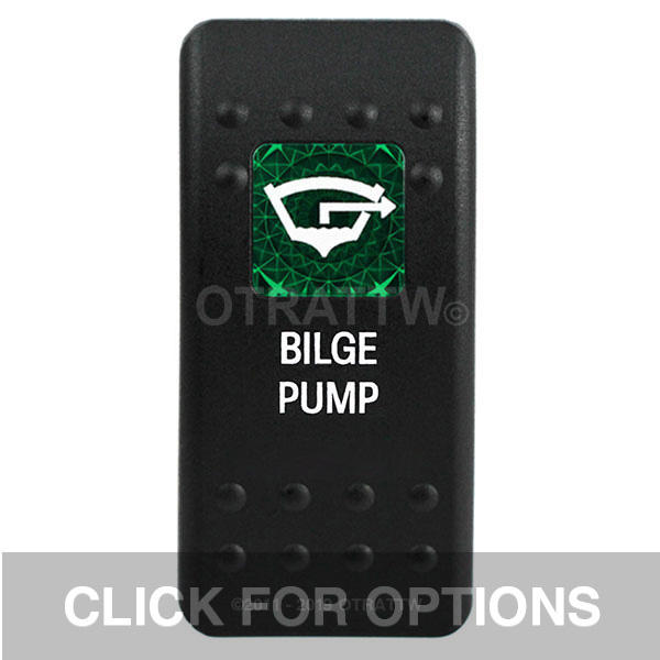 CONTURA II, BILGE PUMP, GREEN SINGLE LENS, SINGLE UPPER DEPENDENT