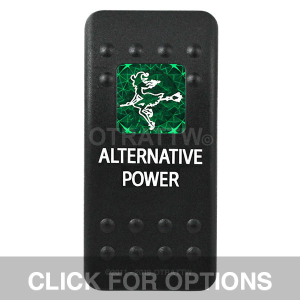 CONTURA II, ALTERNATIVE POWER, GREEN SINGLE LENS, SINGLE UPPER DEPENDENT