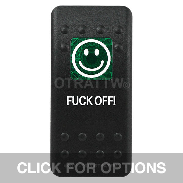 CONTURA II, FUCK OFF!, GREEN SINGLE LENS, SINGLE UPPER DEPENDENT