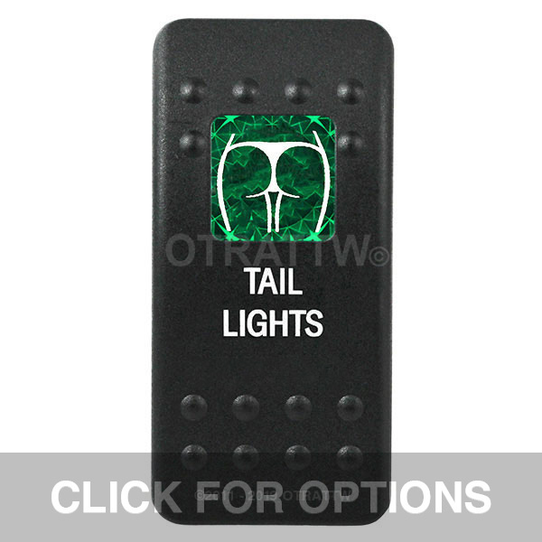 CONTURA II, TAIL LIGHTS, GREEN SINGLE LENS, SINGLE UPPER DEPENDENT CONTURA II, TAIL LIGHTS, GREEN SINGLE LENS, SINGLE UPPER DEPENDENT