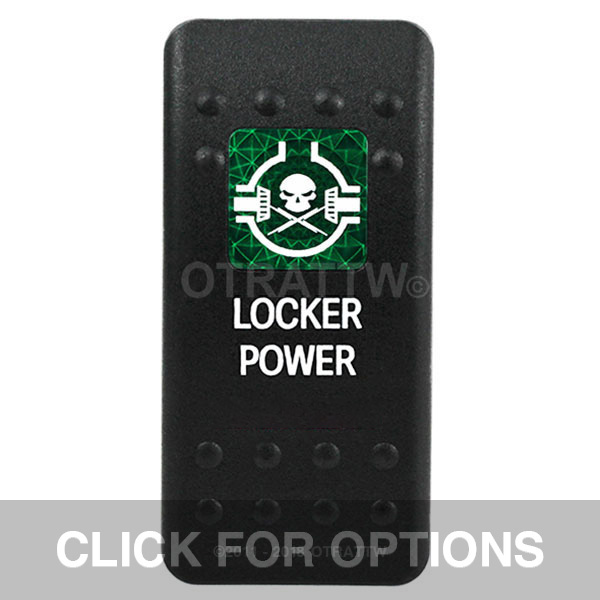 CONTURA II, LOCKER POWER, GREEN SINGLE LENS, SINGLE UPPER DEPENDENT