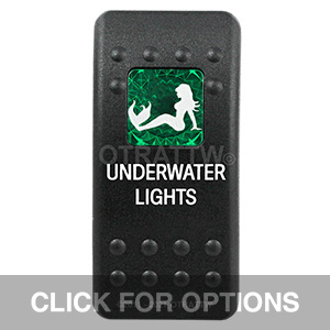CONTURA II, UNDERWATER LIGHTS, GREEN SINGLE LENS, SINGLE UPPER DEPENDENT