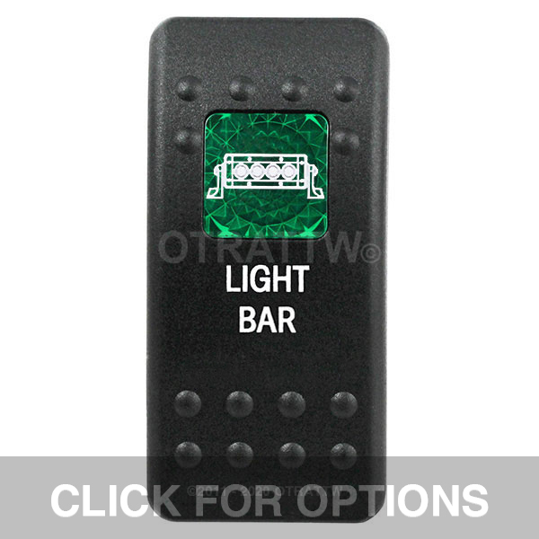 CONTURA II, LIGHT BAR, GREEN SINGLE LENS, SINGLE UPPER DEPENDENT CONTURA II, LIGHT BAR, GREEN SINGLE LENS, SINGLE UPPER DEPENDENT