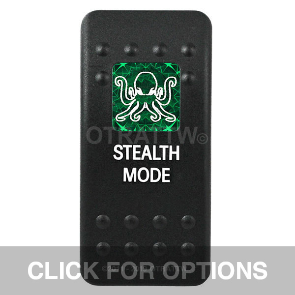 CONTURA II, STEALTH MODE, GREEN SINGLE LENS, SINGLE UPPER DEPENDENT