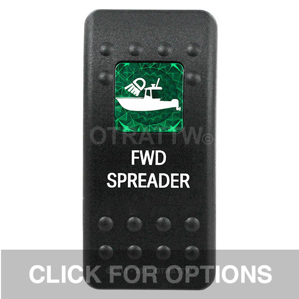 CONTURA II, FWD SPREADER, GREEN SINGLE LENS, SINGLE UPPER DEPENDENT