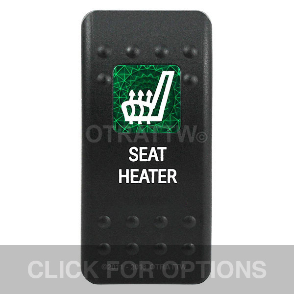 CONTURA II, SEAT HEATER, GREEN SINGLE LENS, SINGLE UPPER DEPENDENT