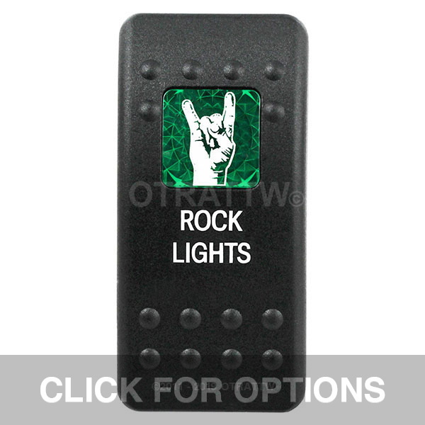 CONTURA II, ROCK LIGHTS, GREEN SINGLE LENS, SINGLE UPPER DEPENDENT