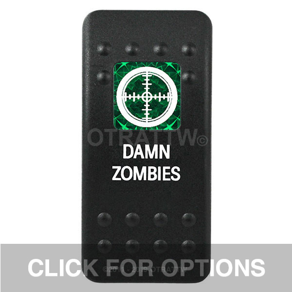 CONTURA II, DAMN ZOMBIES, GREEN SINGLE LENS, SINGLE UPPER DEPENDENT