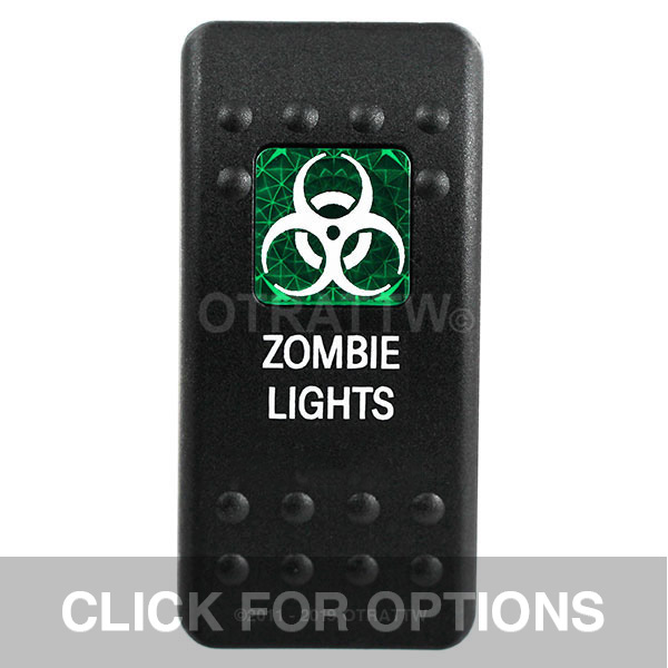 CONTURA II, ZOMBIE LIGHTS, GREEN SINGLE LENS, SINGLE UPPER DEPENDENT