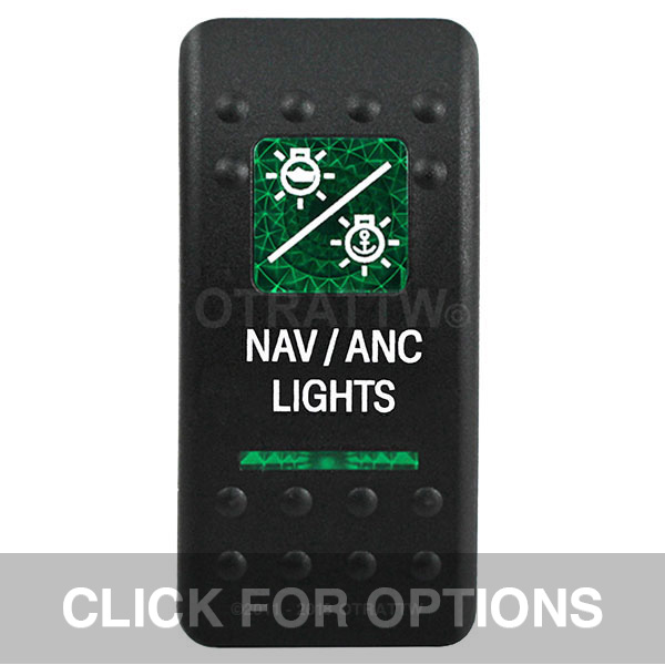 CONTURA II, NAV/ANC LIGHTS, GREEN LENS, UPPER INDEPENDENT