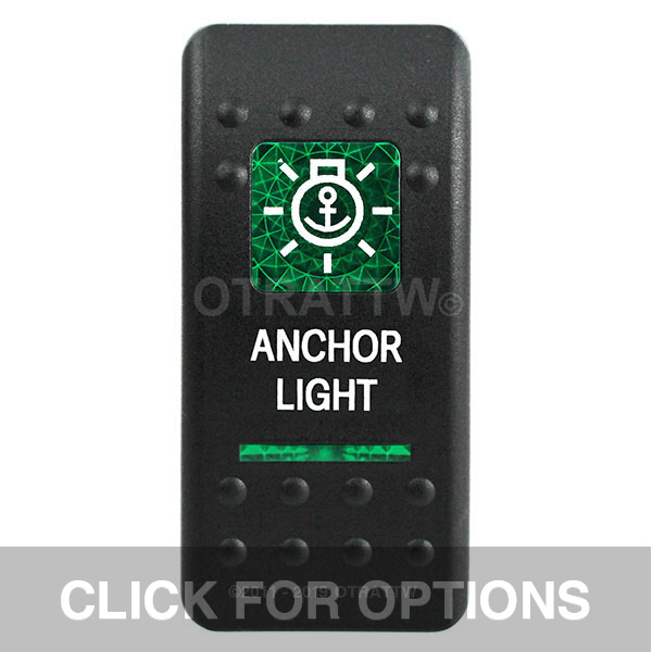 CONTURA II, ANCHOR LIGHT, GREEN LENS, LOWER INDEPENDENT