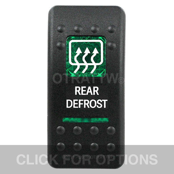 CONTURA II, REAR DEFROST, GREEN LENS, LOWER INDEPENDENT CONTURA II, REAR DEFROST, GREEN LENS, LOWER INDEPENDENT