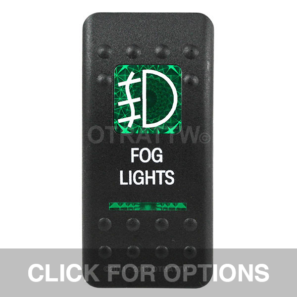 CONTURA II, FOG LIGHTS, GREEN LENS, UPPER INDEPENDENT