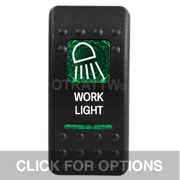 CONTURA II, WORK LIGHT, GREEN LENS, UPPER INDEPENDENT