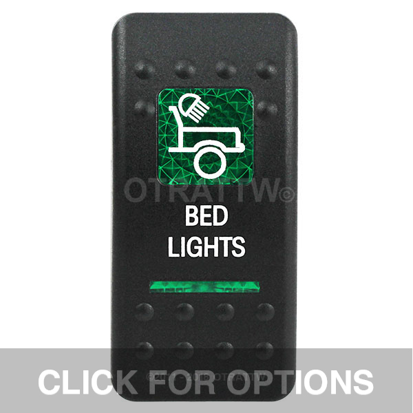CONTURA II, BED LIGHTS, GREEN LENS, UPPER INDEPENDENT