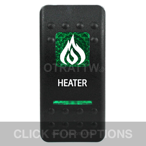 CONTURA II, HEATER, GREEN LENS, UPPER INDEPENDENT CONTURA II, HEATER, GREEN LENS, UPPER INDEPENDENT
