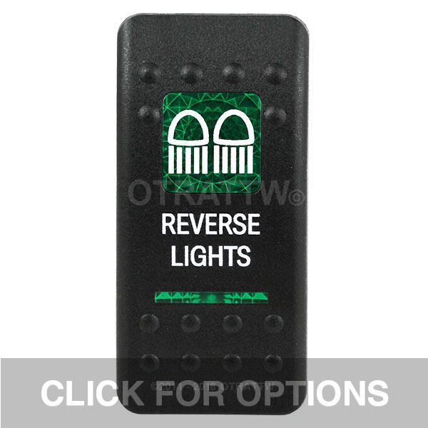 CONTURA II, REVERSE LIGHTS, GREEN LENS, LOWER INDEPENDENT