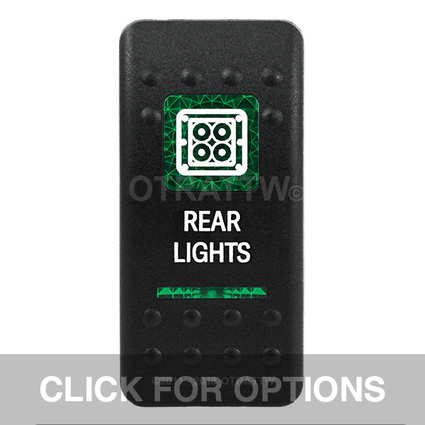 CONTURA II, REAR LIGHTS, GREEN LENS, UPPER INDEPENDENT