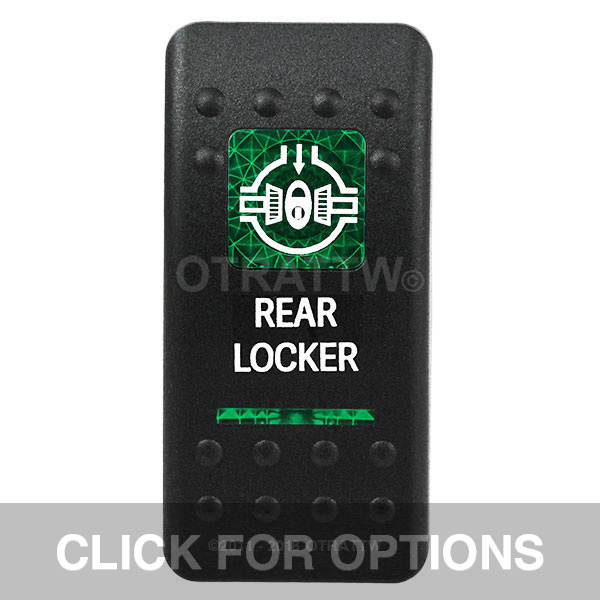 CONTURA II, REAR LOCKER, GREEN LENS, LOWER INDEPENDENT