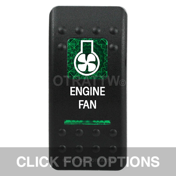 CONTURA II, ENGINE FAN, GREEN LENS, LOWER INDEPENDENT