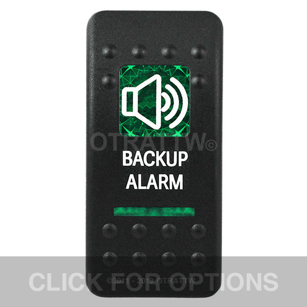 CONTURA II, BACKUP ALARM, GREEN LENS, LOWER INDEPENDENT CONTURA II, BACKUP ALARM, GREEN LENS, LOWER INDEPENDENT