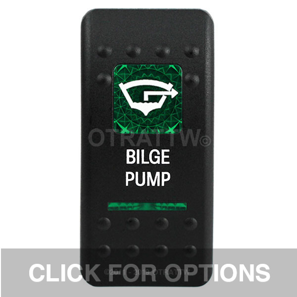 CONTURA II, BILGE PUMP, GREEN LENS, LOWER INDEPENDENT