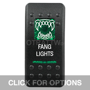 CONTURA II, FANG LIGHTS, GREEN LENS, UPPER INDEPENDENT