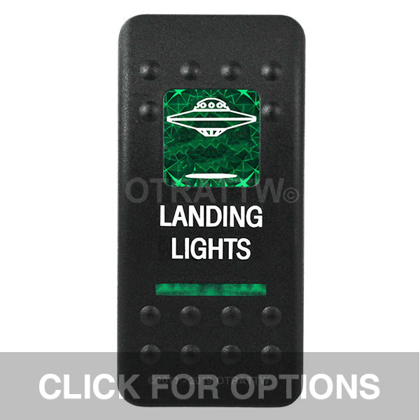 CONTURA II, LANDING LIGHTS, GREEN LENS, LOWER INDEPENDENT CONTURA II, LANDING LIGHTS, GREEN LENS, LOWER INDEPENDENT