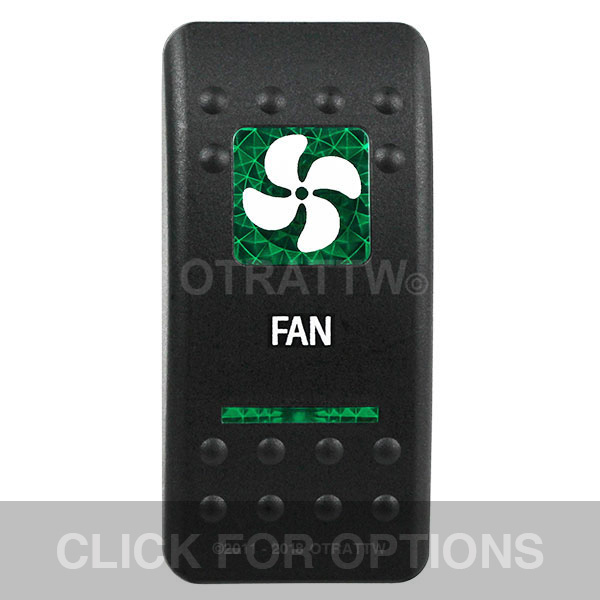 CONTURA II, FAN, GREEN LENS, LOWER INDEPENDENT