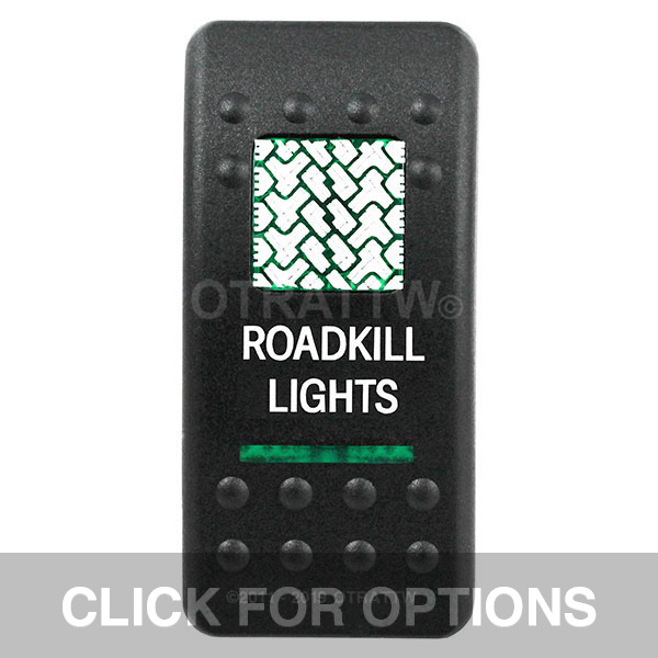 CONTURA II, ROADKILL LIGHTS, GREEN LENS, LOWER INDEPENDENT