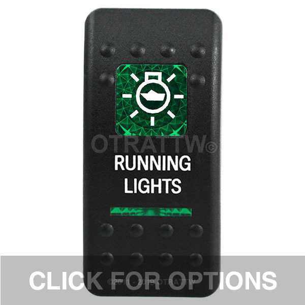 CONTURA II, RUNNING LIGHTS, GREEN LENS, UPPER INDEPENDENT