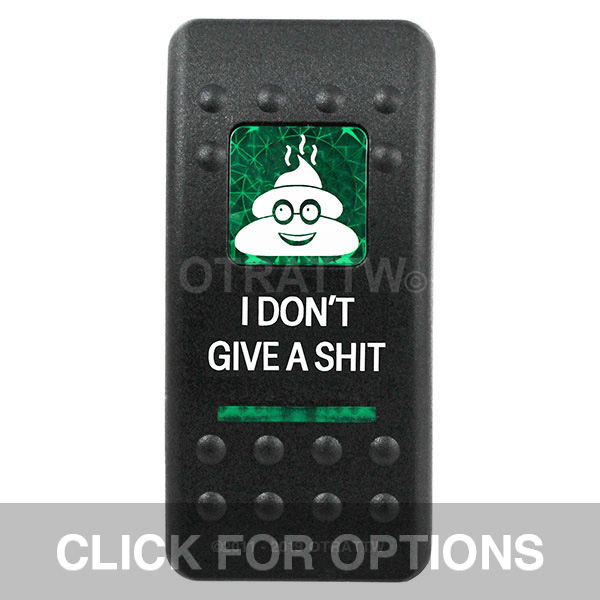 CONTURA II, I DON'T GIVE A SHIT, GREEN LENS, LOWER INDEPENDENT