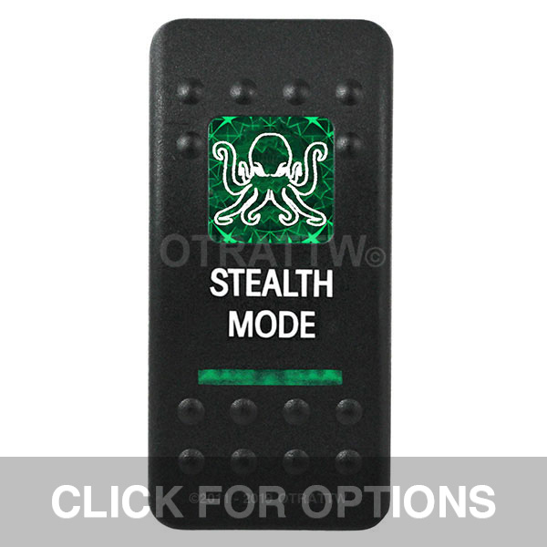 CONTURA II, STEALTH MODE, GREEN LENS, UPPER INDEPENDENT