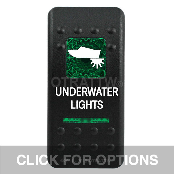 CONTURA II, UNDERWATER LIGHTS, GREEN LENS, LOWER INDEPENDENT