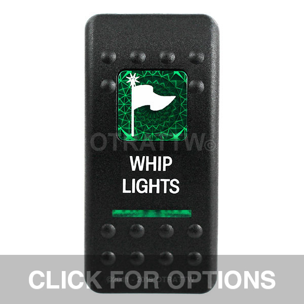 CONTURA II, WHIP LIGHTS, GREEN LENS, LOWER INDEPENDENT