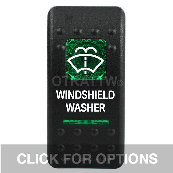 CONTURA II, WINDSHIELD WASHER, GREEN LENS, UPPER INDEPENDENT