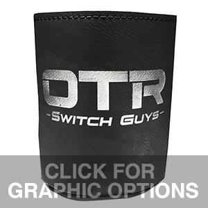 OTR Switch Guys Can Cooler, Black w/Silver
