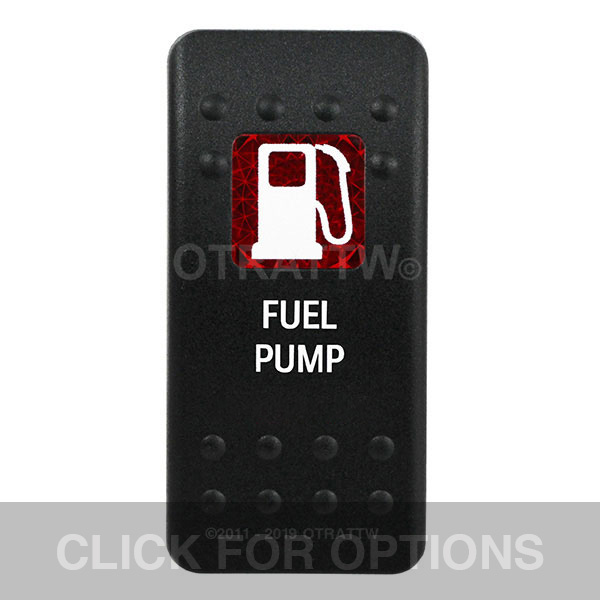 CONTURA II, FUEL PUMP, RED SINGLE LENS, SINGLE UPPER DEPENDENT