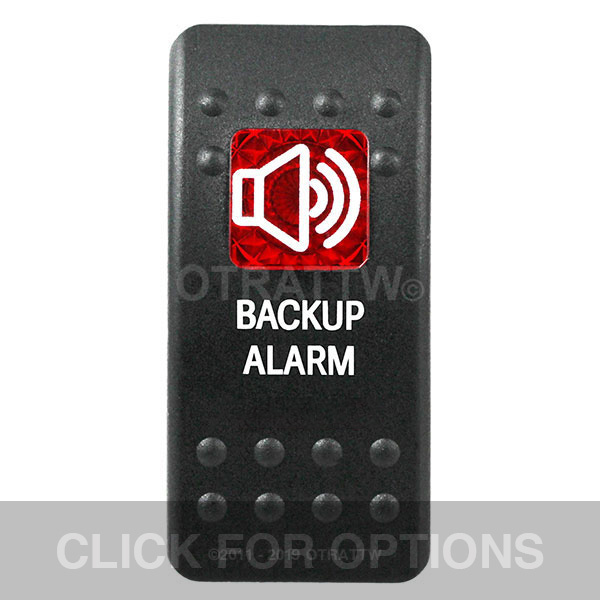 CONTURA II, BACKUP ALARM, RED SINGLE LENS, SINGLE UPPER DEPENDENT CONTURA II, BACKUP ALARM, RED SINGLE LENS, SINGLE UPPER DEPENDENT