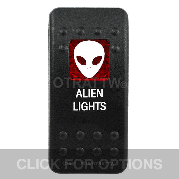 CONTURA II, ALIEN LIGHTS, RED SINGLE LENS, SINGLE UPPER DEPENDENT