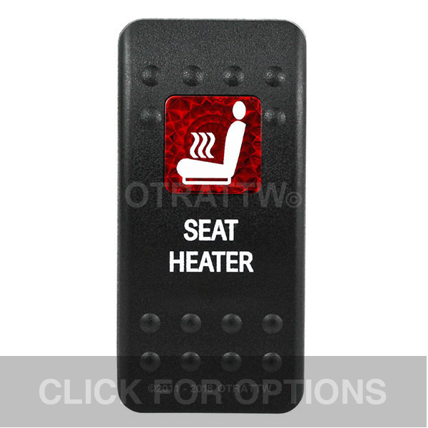 CONTURA II, SEAT HEATER, RED SINGLE LENS, SINGLE UPPER DEPENDENT CONTURA II, SEAT HEATER, RED SINGLE LENS, SINGLE UPPER DEPENDENT