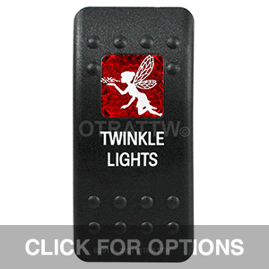 CONTURA II, TWINKLE LIGHTS, RED SINGLE LENS, SINGLE UPPER DEPENDENT