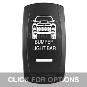 CONTURA V, DODGE RAM BUMPER LIGHT BAR, UPPER INDEPENDENT