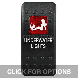 CONTURA II, UNDERWATER LIGHTS, RED SINGLE LENS, SINGLE UPPER DEPENDENT CONTURA II, UNDERWATER LIGHTS, RED SINGLE LENS, SINGLE UPPER DEPENDENT