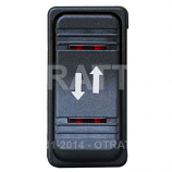 CONTURA X, ARROWS, SEALED ROCKER SWITCH, RED LENS CONTURA X, ARROWS, SEALED ROCKER SWITCH, RED LENS