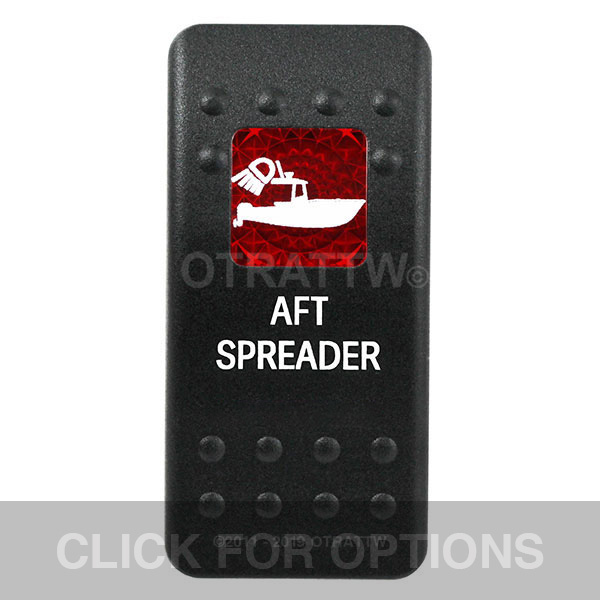 CONTURA II, AFT SPREADER, RED SINGLE LENS, SINGLE UPPER DEPENDENT