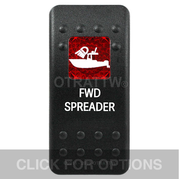 CONTURA II, FWD SPREADER, RED SINGLE LENS, SINGLE UPPER DEPENDENT