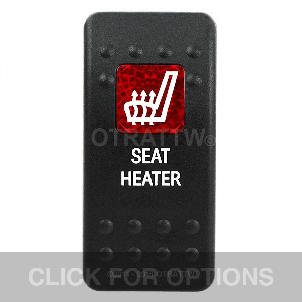 CONTURA II, SEAT HEATER, RED SINGLE LENS, SINGLE UPPER DEPENDENT CONTURA II, SEAT HEATER, RED SINGLE LENS, SINGLE UPPER DEPENDENT