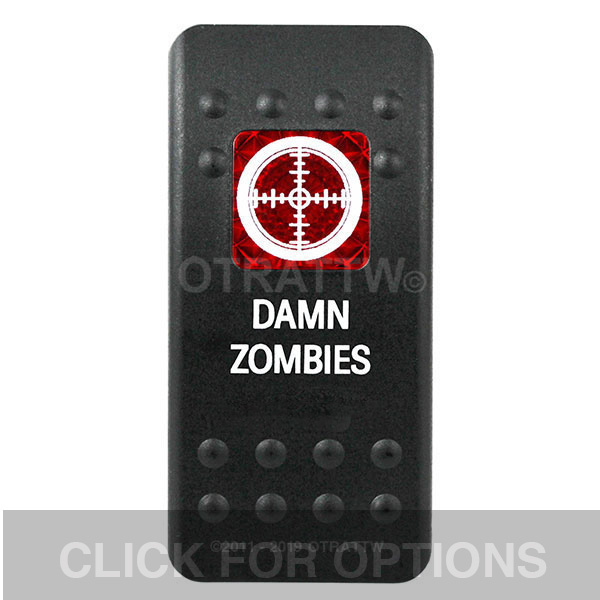 CONTURA II, DAMN ZOMBIES, RED SINGLE LENS, SINGLE UPPER DEPENDENT