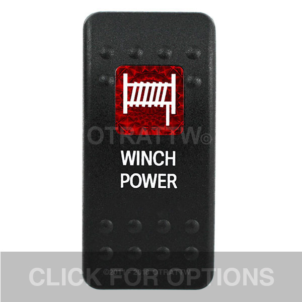 CONTURA II, WINCH POWER, RED SINGLE LENS, SINGLE UPPER DEPENDENT CONTURA II, WINCH POWER, RED SINGLE LENS, SINGLE UPPER DEPENDENT